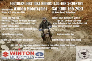 Southern Dirt Bike Riders Club Cross Country