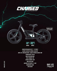Charged Electric Balance Bike