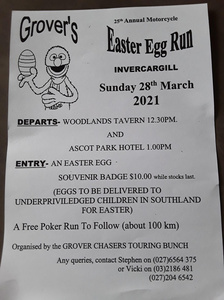 Grover's Easter Egg Run 