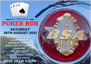 BSA Memorial Poker Run