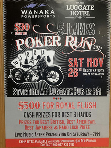 5 Lakes Poker Run