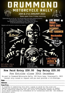 Drummond Motorcycle Rally