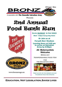 BRONZ Annual Food Bank Run