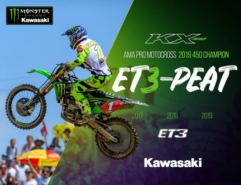Eli tomac online kawasaki 450